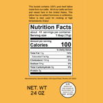 meriwether-farms-beef-tallow-quarter-nutrition-facts