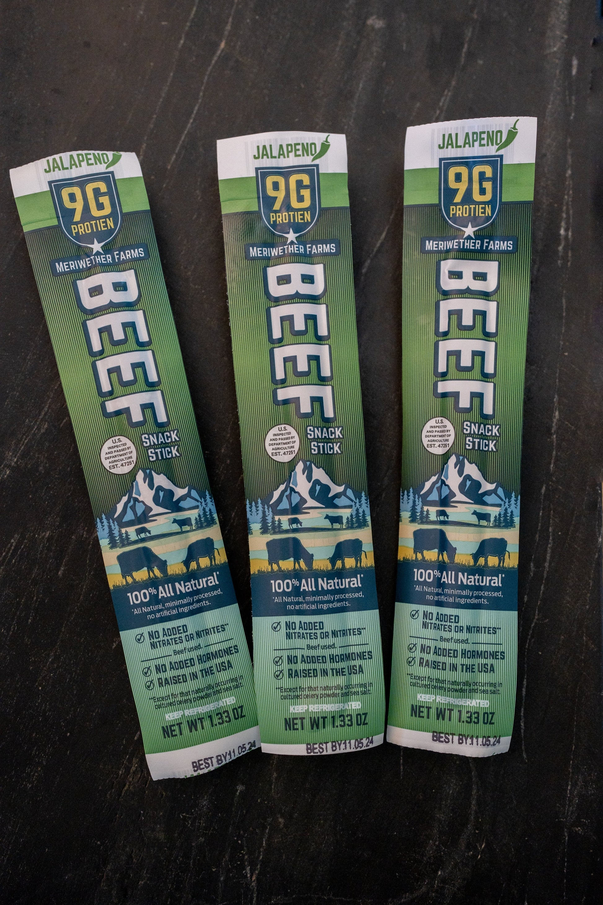 20 ALL NATURAL BEEF STICKS